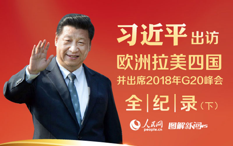 习近平出访欧洲拉美四国并出席2018年G20峰会全纪录